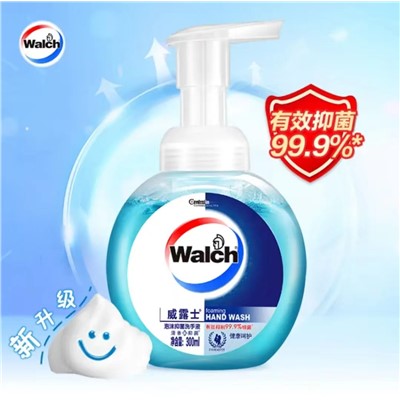 威露士 泡沫洗手液（健康呵护）300ml 有效抑菌99.9% 保障家人健康 泡沫丰富易冲洗